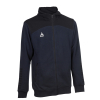 Толстовка SELECT Oxford zip hoodie Navy- Black